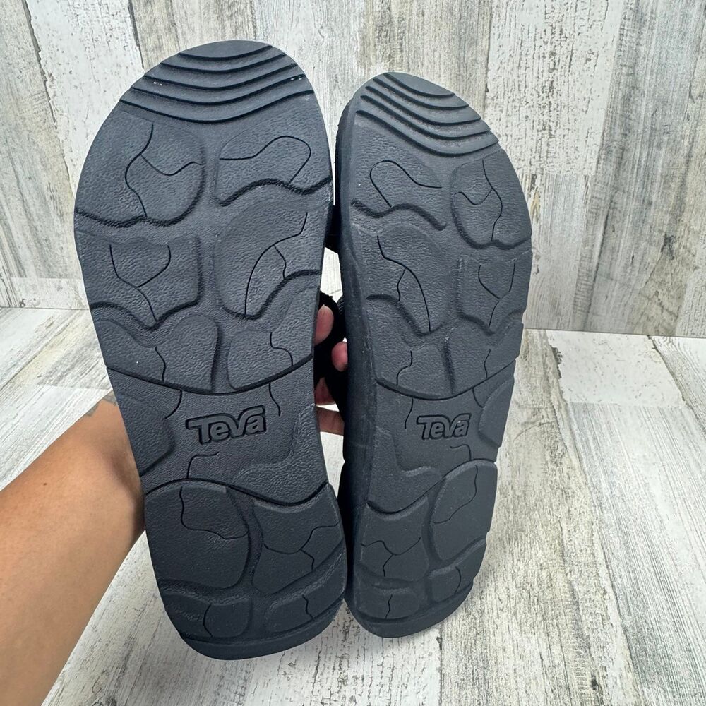 Teva Revive 95 Men's Black Sandals Slides Flip Flops 1124052 US 12M / UK 11 /EU - Picture 8 of 9